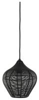Light & Living Hanglamp 'Alvaro' 20cm, kleur Mat Zwart - thumbnail