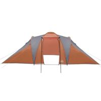 Tent 6-persoons 576x238x193 cm 185T taft grijs en oranje - thumbnail