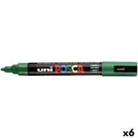 Markeerstiften POSCA PC-5M Groen (6 Stuks) - thumbnail