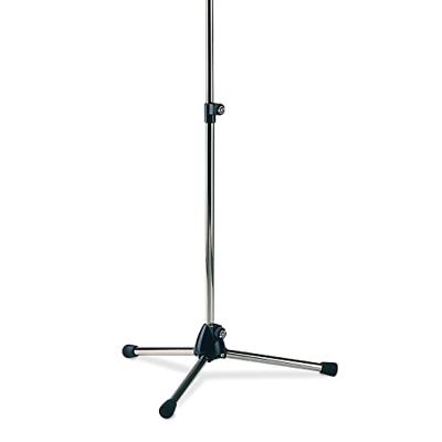 Konig & Meyer 11819 chromen partituurstatief met beuken blad