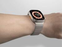 LAUT Links 2.0 Stainless Steel Apple Watch 42mm / 44mm / 45mm / 49mm Zilver - thumbnail