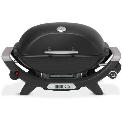 Weber Q2100N gasbarbecue - 2,94 kW - 1 roestvrijstalen brander - geëmailleerd gietijzer - piëzo-ontsteking - zwart