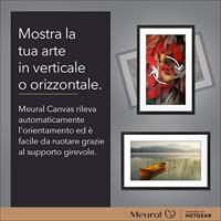 Meural Canvas II MC327WL Smart Art HD Digital Canvas, 48 x 74 cm (wit frame, 27 inch, schilderijen en foto's gereproduceerd in levensechte details, Wi-Fi met app, door NETGEAR) - thumbnail