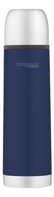 Thermos soft touch thermosfles - 0,5 liter - Blauw