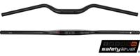 Ergotec stuur m-bar sport 31,8 14° mat zwart - thumbnail