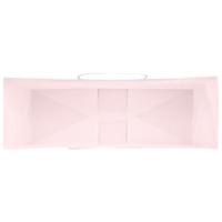 VidaXL Papieren zakken 50 st met hengsels 32x12x42 cm roze - thumbnail