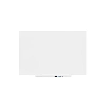 Rocada Whiteboard 6420MATT (b x h) 115 cm x 75 cm Wit (RAL 9003) Kunststof coating Incl. opbergbakje, Horizontaal- of verticaalformaat
