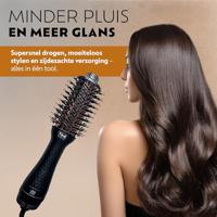 Ted Hilley DuoStyle Titanium Blow Dryer Brush Black Pink - thumbnail