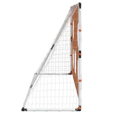 VidaXL Kindervoetbaldoel met doelmat en bal 182x62x118 cm VidaXL Kindervoetbaldoel met doelmat en bal 182x62x118 cm