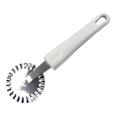 ARO Houseware Pizzasnijder rvs met wit kunststof heft