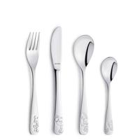 Amefa Kinderbestek Forrest Friends 4-delig Zilver - thumbnail