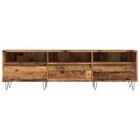 Tv-meubel 150x30x44,5 cm bewerkt hout oud houtkleurig - thumbnail