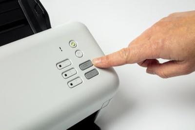 Brother ADS-4300N ADF-scanner 600 x 600 DPI A4 Zwart, Wit