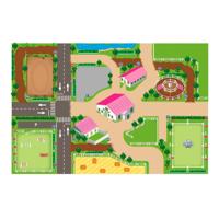 Kids Globe speelkleed paarden manege xxl - thumbnail