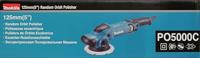 Makita PO5000C Excentrische polijstmachine 230 V 0 - 780 omw/min 125 mm - thumbnail