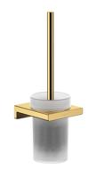 Closetborstelgarnituur Met Wandmontage HansGrohe AddStoris Gepolijst Goud - thumbnail