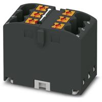 Phoenix Contact 3273278 Verdeelblok 15.6 mm Spanveer Zwart 10 stuk(s) - thumbnail