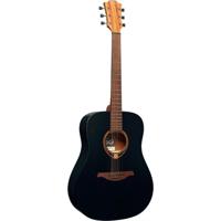 LAG Guitars Tramontane 70 T70D Black Satin akoestische westerngitaar - thumbnail