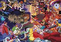 Clementoni Puzzel One Piece Luffy vs Kaido 1000 Stukjes - thumbnail