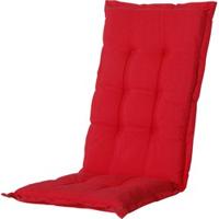 Madison zitkussen panama hoge rug rood 123 x 50 cm - thumbnail