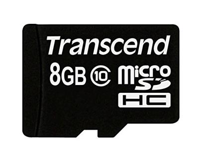 Transcend Premium microSDHC-kaart Industrial 8 GB Class 10 Incl. SD-adapter Transcend Premium microSDHC-kaart Industrial 8 GB Class 10 Incl. SD-adapter