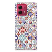 Motorola Moto G84 | TPU | Siliconen hoesje | Tiles Color - thumbnail