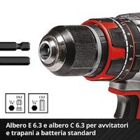 Einhell 118683 Dopsleutel-bitinzetset 1/4 (6.3 mm) 21-delig - thumbnail