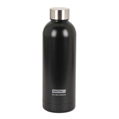 Roestvrijstalen Fles Safta Black 500 ml Zwart
