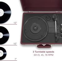 Crosley Cruiser Plus Draaitafel - Bordeaux - thumbnail