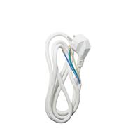 Aansluitsnoer 3x1,5qmm 3m wit PVC - 1066271 - thumbnail