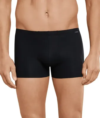 Heren boxershort - Naadloze randen - Laser Cut - Biologisch katoenen seamless heren onderbroek - S - Zwart - Onderbroek heren - Ondergoed heren