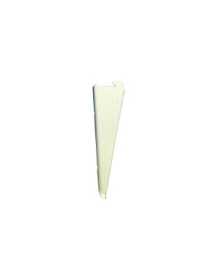 Element drager dubbel - wit - 22 cm - 1-haak