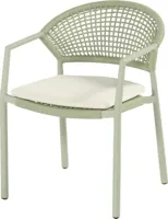 Hartman stapelbare dining tuinstoel taragona groen - thumbnail