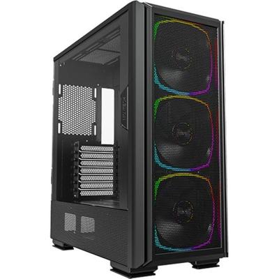 Montech sky two gx midi tower behuizing (zwart | 2x usb-a | 1x usb-c | window) Montech sky two gx midi tower behuizing (zwart | 2x usb-a | 1x usb-c | window)