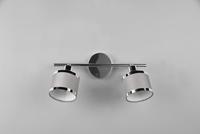 Trio Design opbouwspotArosa nikkel 2-lichts - 812100206 - thumbnail
