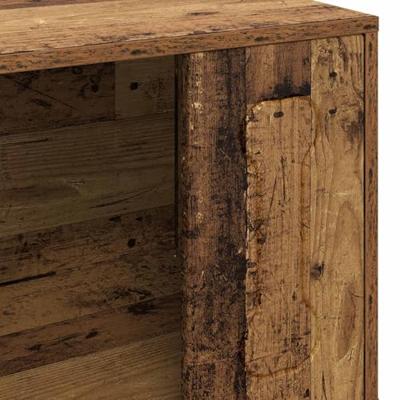 vidaXL Hondenhuis Oudhout 44 x 42 x 49 cm Bewerkt hout, Woonkamer, Rechthoekig Minimalistisch Ontwerp, Multifunctionele Opslag, Duurzame Materialen, Moderne Esthetiek, Praktische Oplossingen