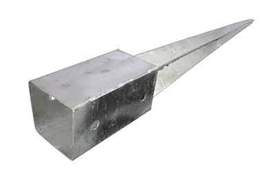 Waelbers Paalhouder met punt 71x750mm, thermisch verzinkt (FV) - 1 Stuk(s) - 427303.99