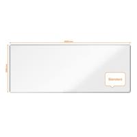 Nobo Premium Plus magnetisch whiteboard, gelakt staal, ft 300 x 120 cm - thumbnail