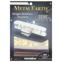 Eureka metal earth wright brothers airplane - thumbnail