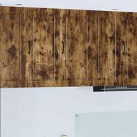 Keukenkast met plank Gerookt eiken 40 x 31 x 80 cm Bewerkt hout - thumbnail