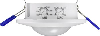 Renkforce RF-4216078 PIR-bewegingsmelder Inbouw (in muur of meubel), Oppervlakmontage 360 ° Relais Wit IP20