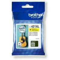 Originele inktcartridge Brother LC-421XLY Geel - thumbnail