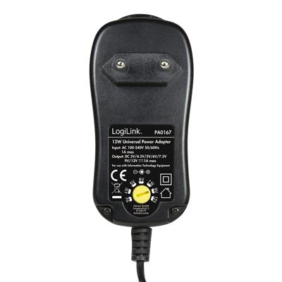 LogiLink PA0167 netvoeding met opzetstukjes