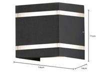 KonstSmide Led muurspotCremona - 7870-370 - thumbnail