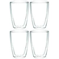 4 Hi Latte Macchiato glazen - dubbelwandige glazen - 400ml - thumbnail
