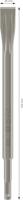Bosch Accessoires platte beitel sds-plus 250 x 20 mm 1st - 2609390394 - thumbnail