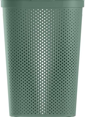Curver infinity dots wasbox 60 liter groen
