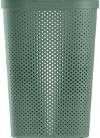 Curver infinity dots wasbox 60 liter groen - thumbnail