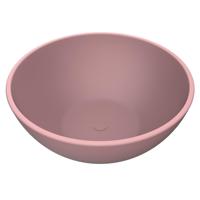 Arcqua Prince Waskom Opbouw - 38cm - rond - cast marble - mat roze WAS402121 - thumbnail