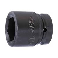 Bahco Slagdop 1.1/2" | zeskant | gefosfateerd | 2-7/16" - K9801Z-2.7/16 - thumbnail